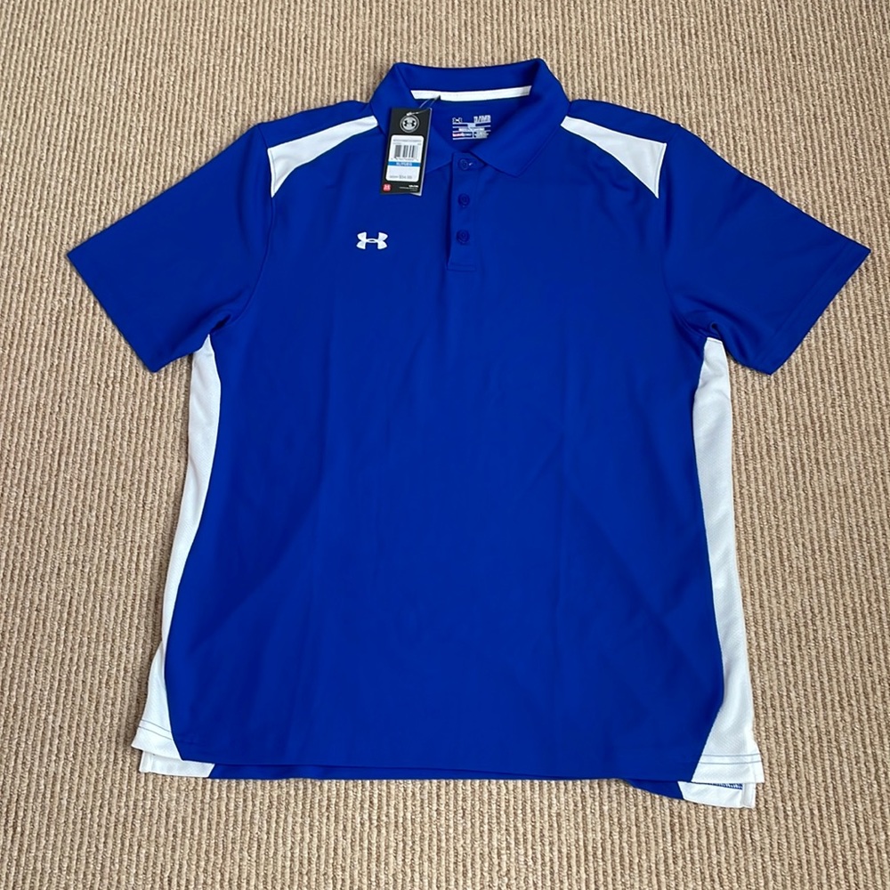 NWT Mens Under Armour Golf Shirt XL
